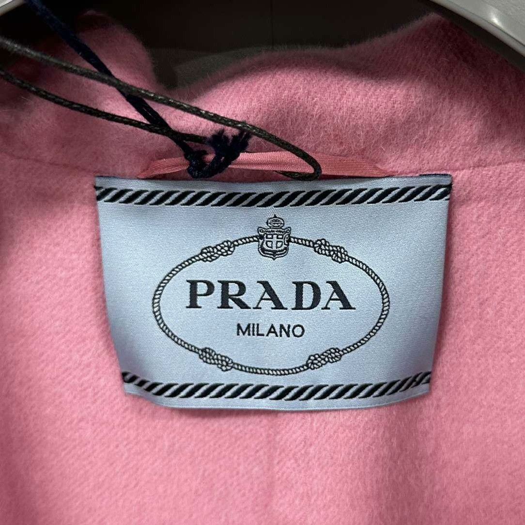 Prada Prada Wool Pink Coat it_44 Women Size M / US 6-8 / IT 42-44 - 5 Thumbnail