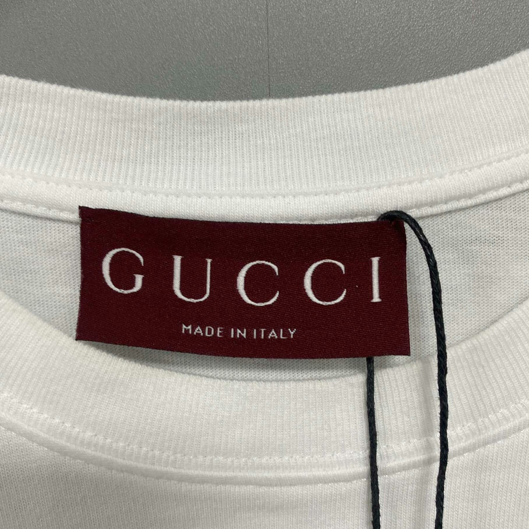 Gucci Gucci Retro Embroidered T-Shirt xxs Men Size US XXS / EU 40 - 5 Thumbnail