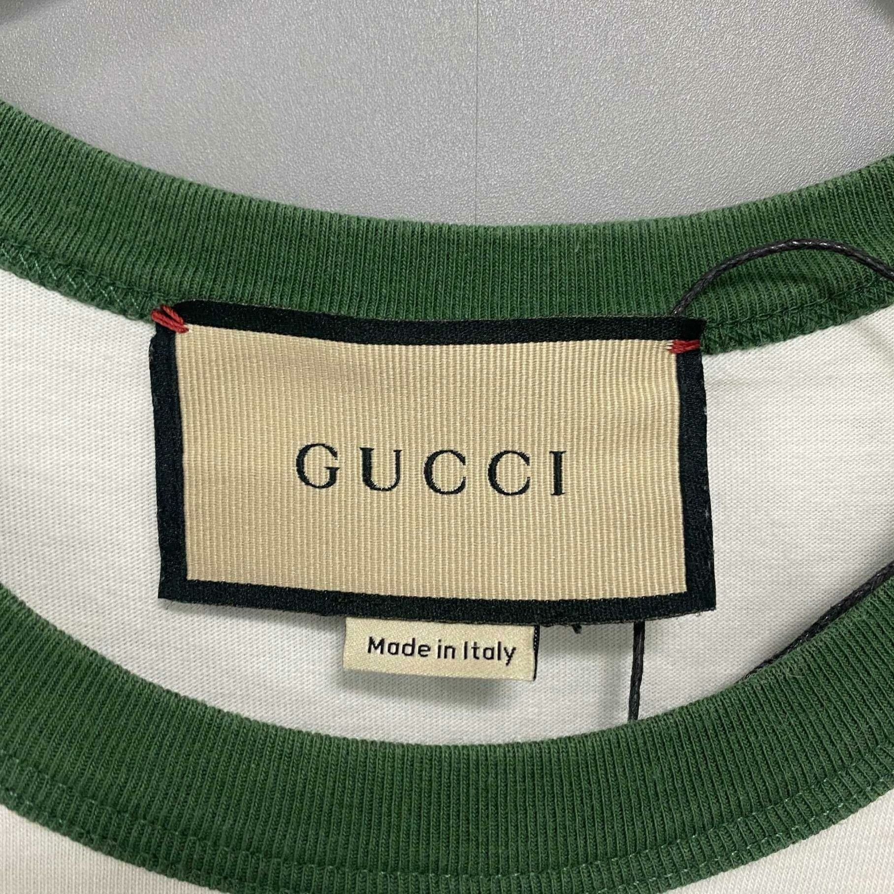 Gucci Gucci White T-Shirt s Men Size US S / EU 44-46 / 1 - 6 Thumbnail