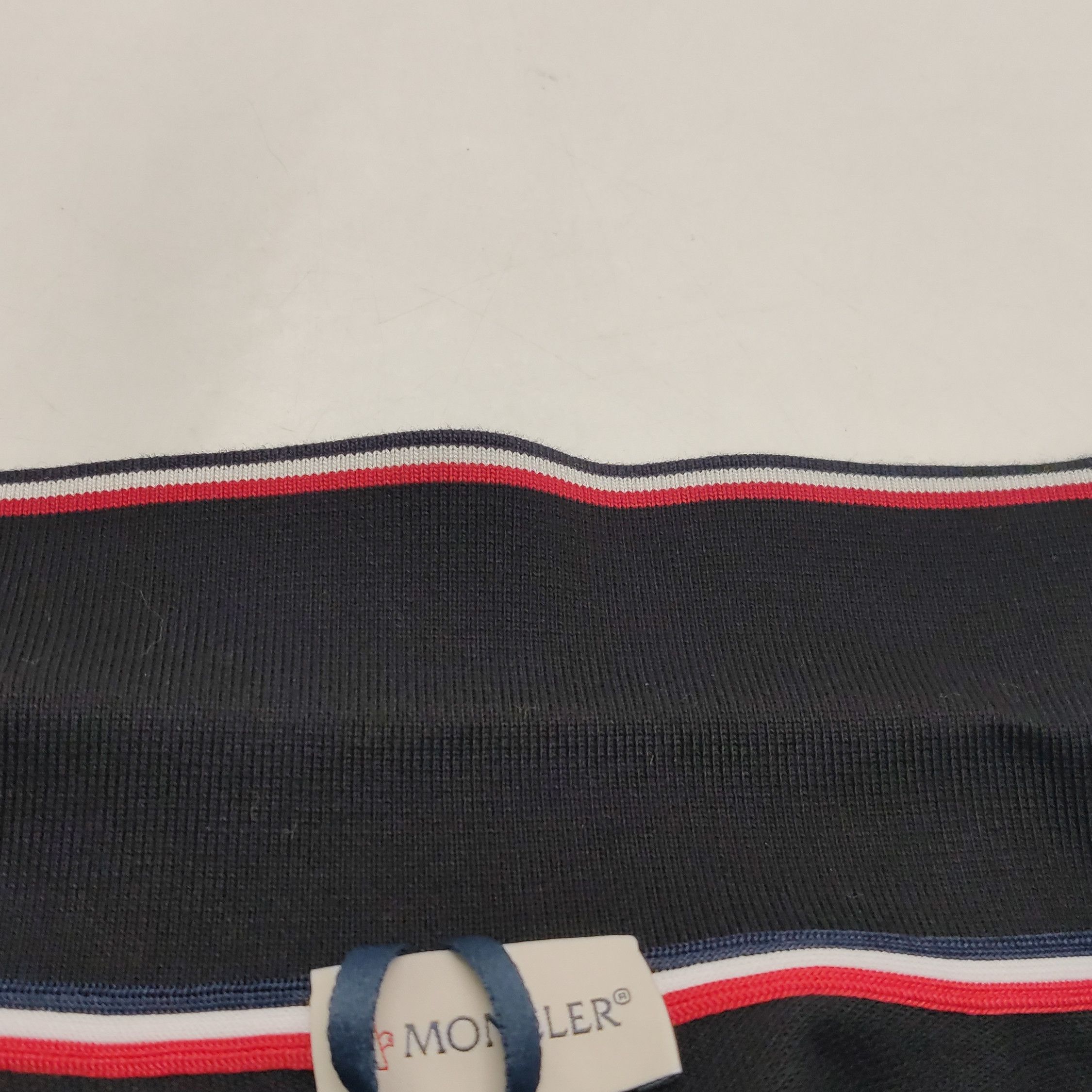 Moncler Moncler Stripe Trim Long Sleeve Polo Shirt Size S Size US S / EU 44-46 / 1 - 11 Thumbnail