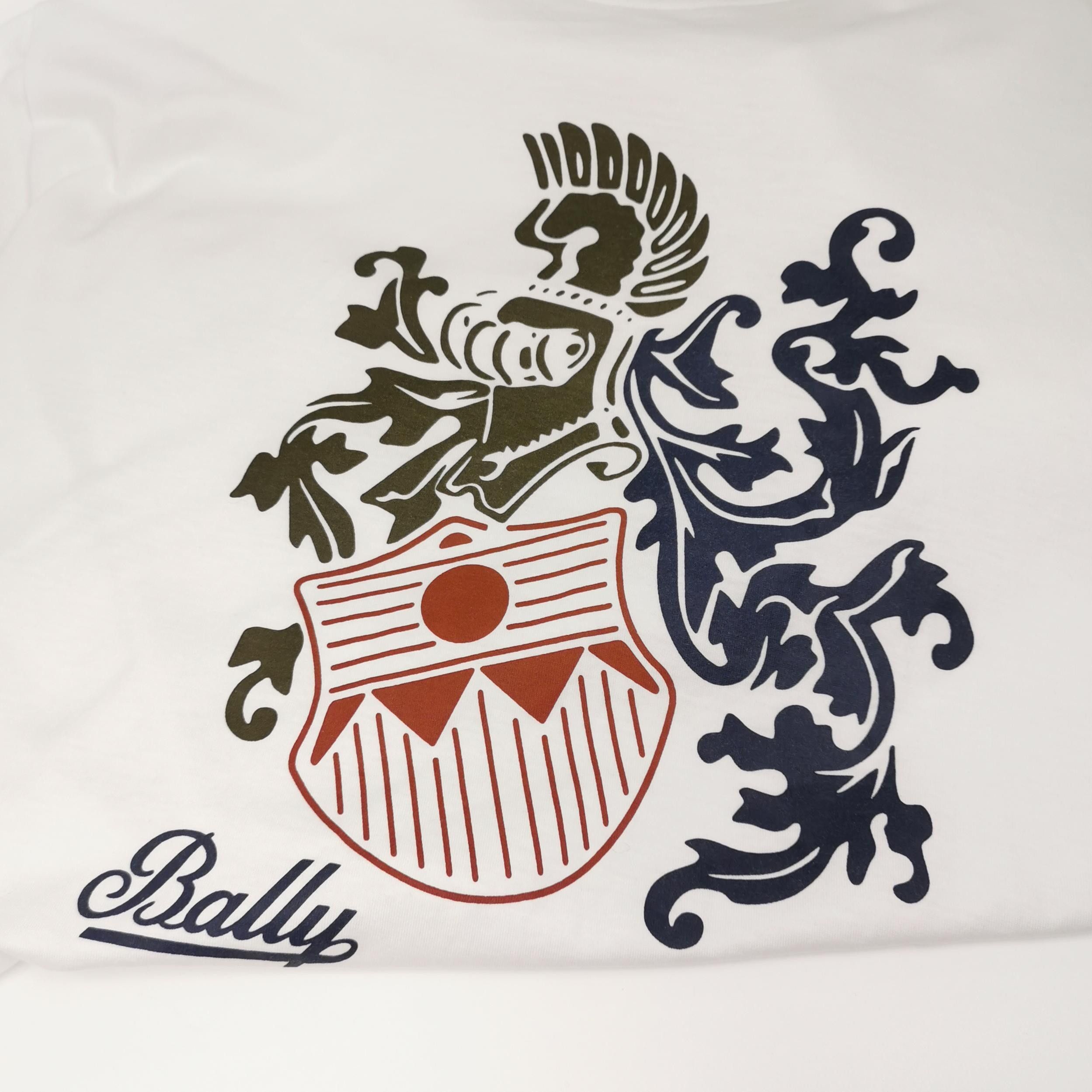 Bally Bally Crest Graphic T-Shirt US M Size US M / EU 48-50 / 2 - 4 Thumbnail