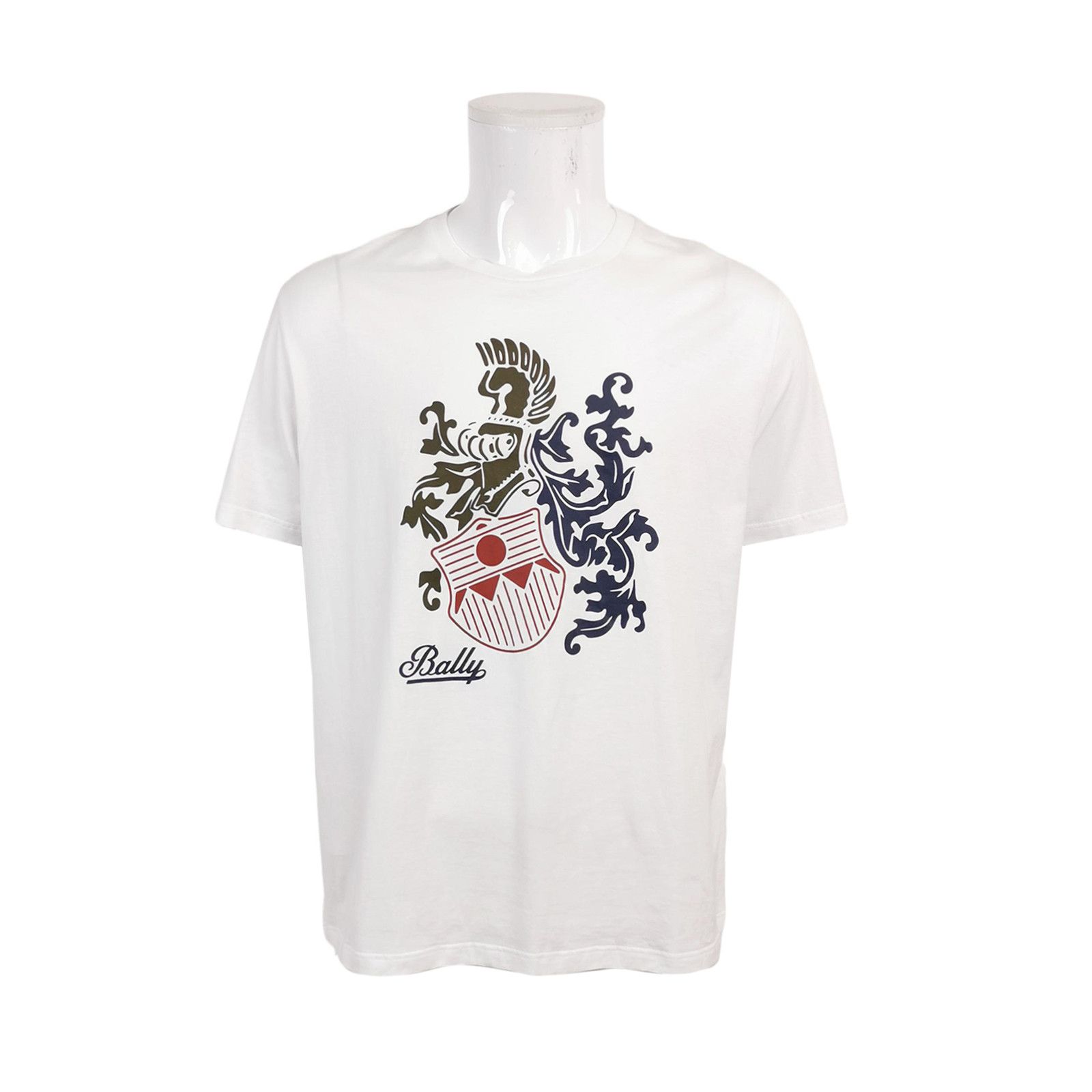 Bally Bally Crest Graphic T-Shirt US M Size US M / EU 48-50 / 2 - 2 Thumbnail