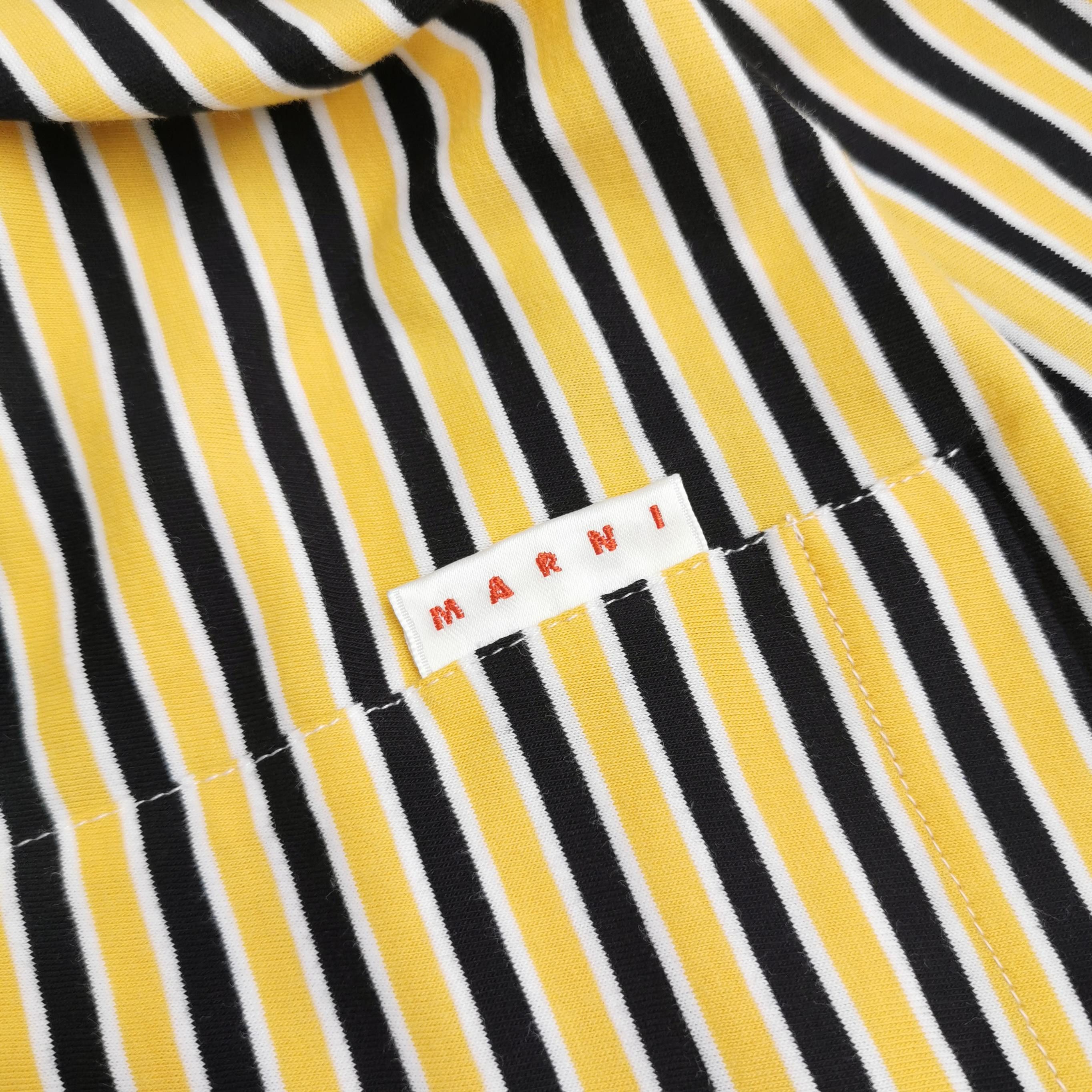 Marni Marni Striped Cotton T-Shirt Size 44 Size US S / EU 44-46 / 1 - 4 Thumbnail