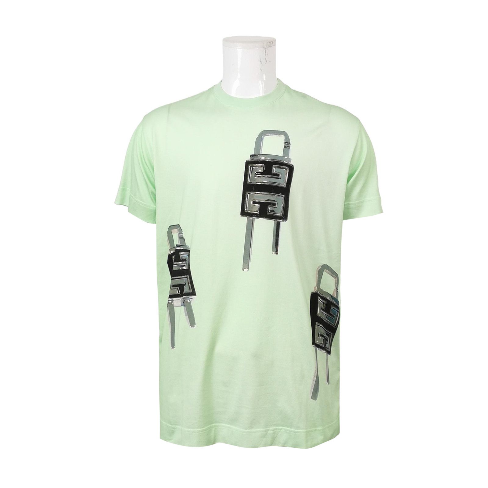 Givenchy Givenchy Padlock Print T-Shirt XS Size US XS / EU 42 / 0 - 2 Thumbnail
