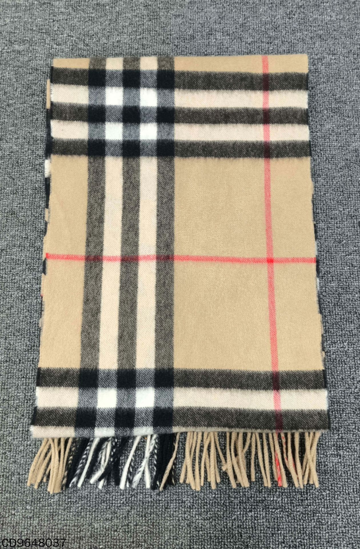 Burberry Burberry Animal Print Plaid Brown Scarf one size Men Size ONE SIZE - 2 Thumbnail