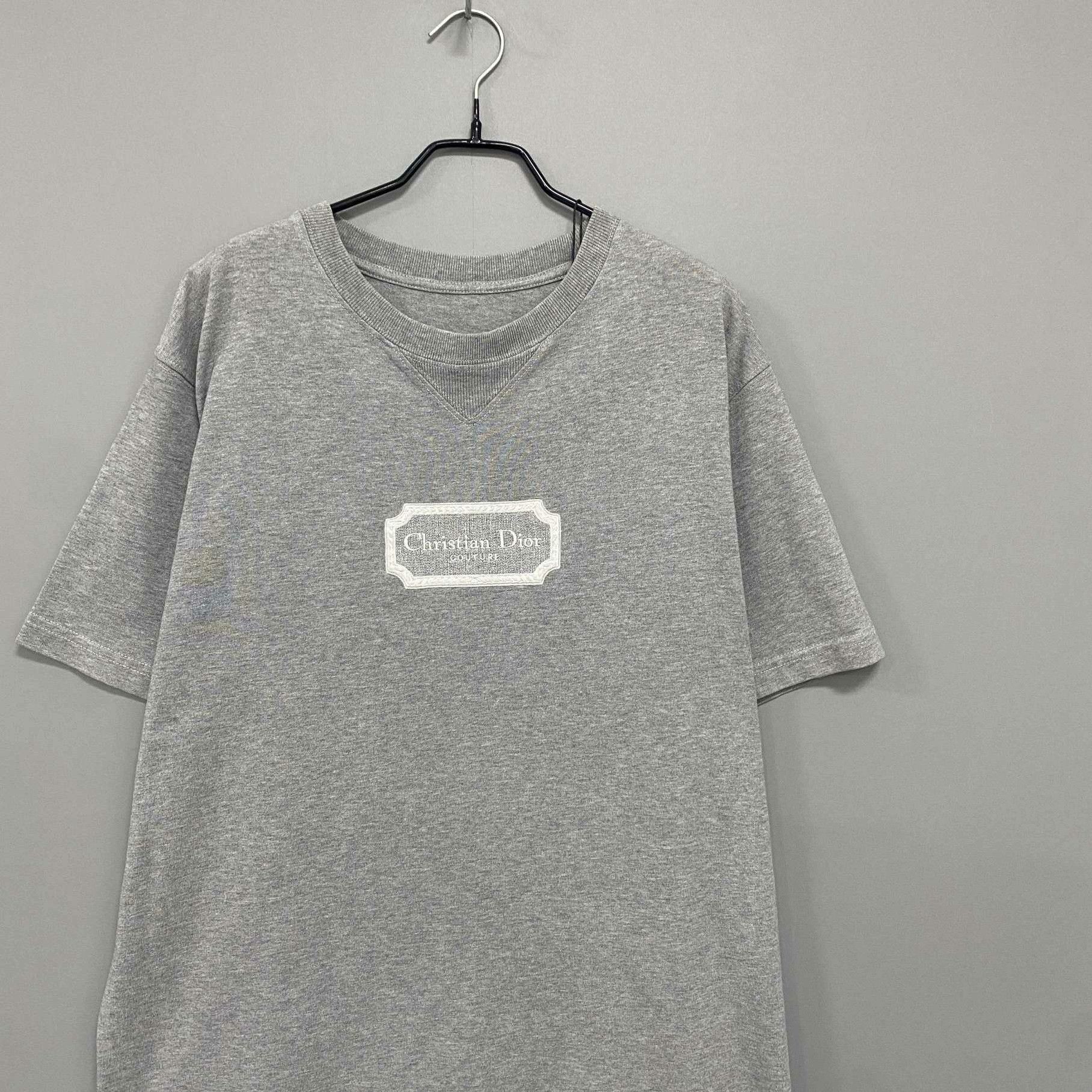Dior Dior Retro Embroidered T-Shirt l Men Size US L / EU 52-54 / 3 - 2 Thumbnail