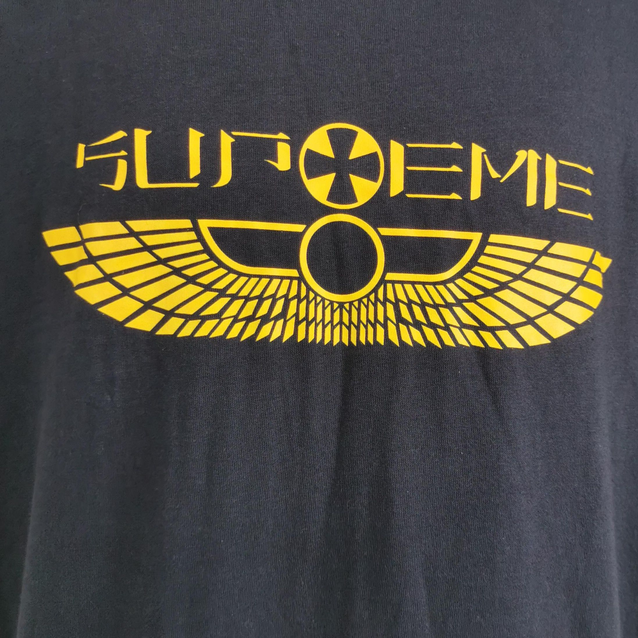 Supreme Supreme Yellow Graphic T-Shirt XXL Size US XXL / EU 58 / 5 - 4 Thumbnail