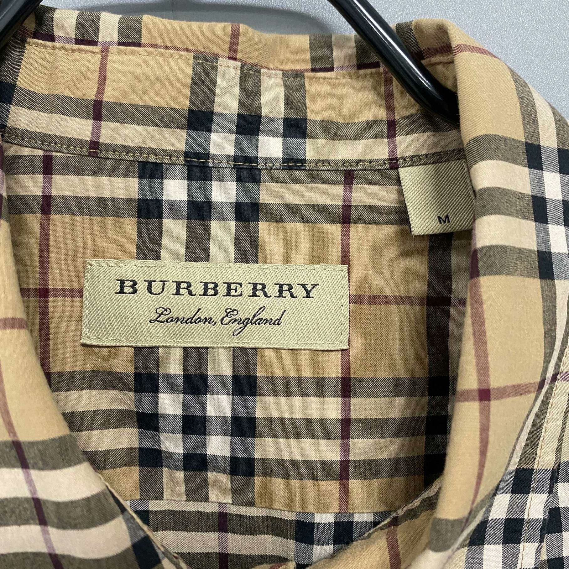 Burberry Burberry Plaid Shirt m Men Size US M / EU 48-50 / 2 - 5 Thumbnail