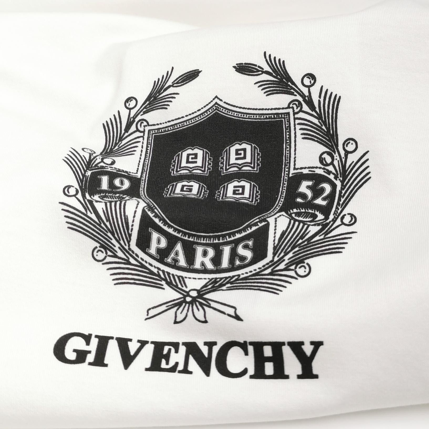 Givenchy Givenchy Paris Crest Logo T-Shirt XL Size US XL / EU 56 / 4 - 4 Thumbnail