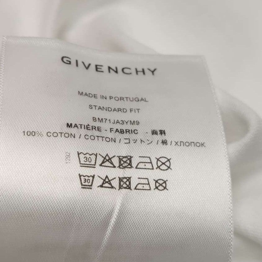 Givenchy Givenchy Crest Logo Graphic T-Shirt US L Size US L / EU 52-54 / 3 - 9 Thumbnail