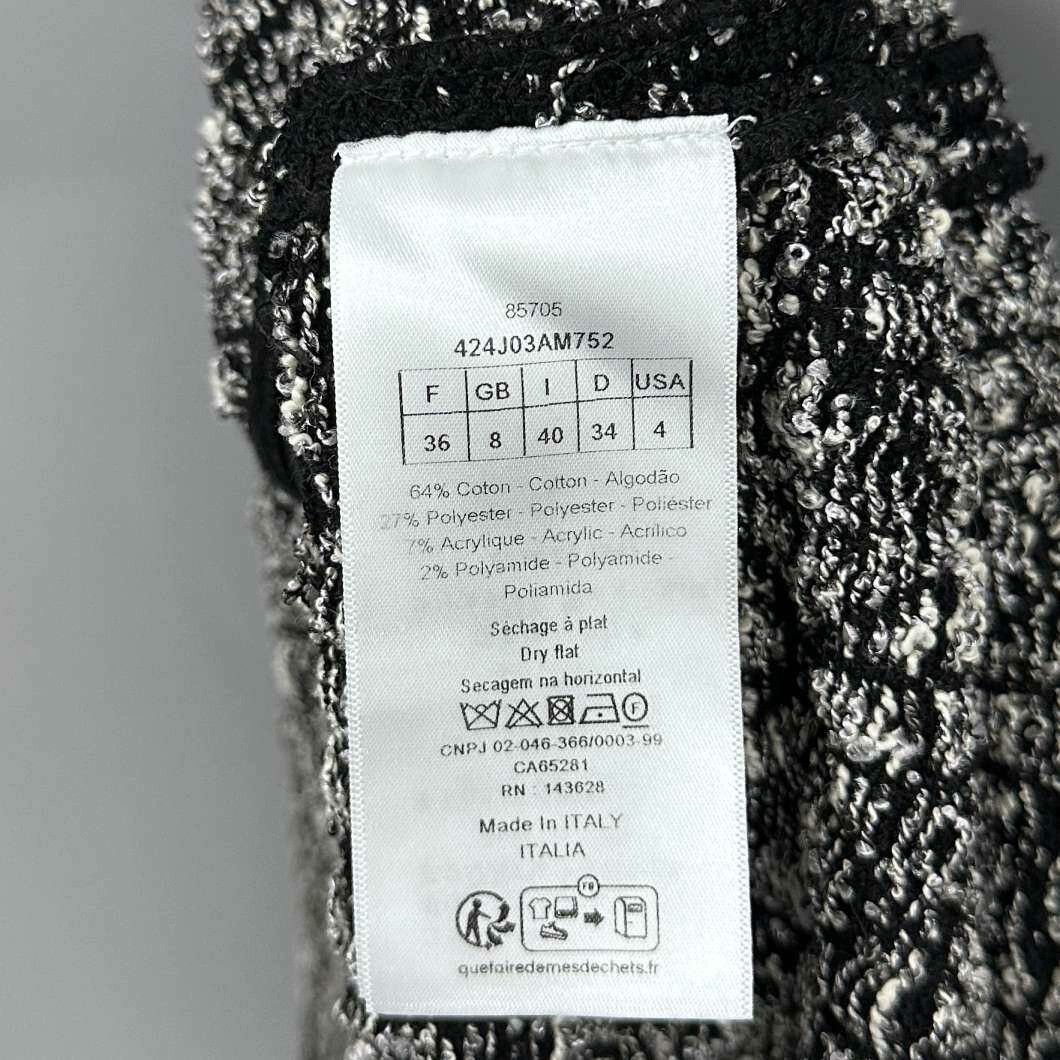 Dior Dior Retro Black Skirt 26 Women Size 26" / US 2 / IT 38 - 4 Thumbnail