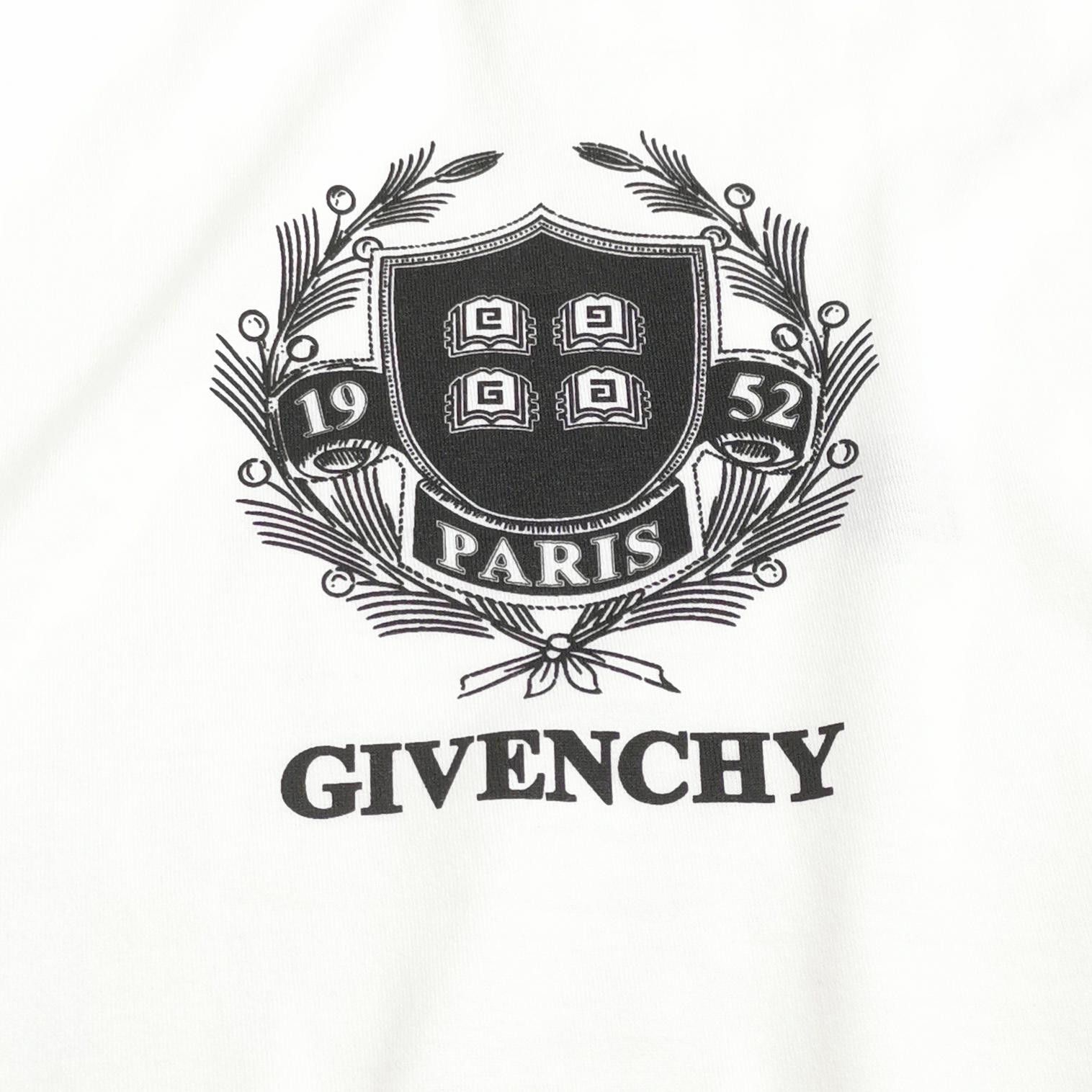 Givenchy Givenchy Crest Logo Graphic T-Shirt XL Size US XL / EU 56 / 4 - 4 Thumbnail