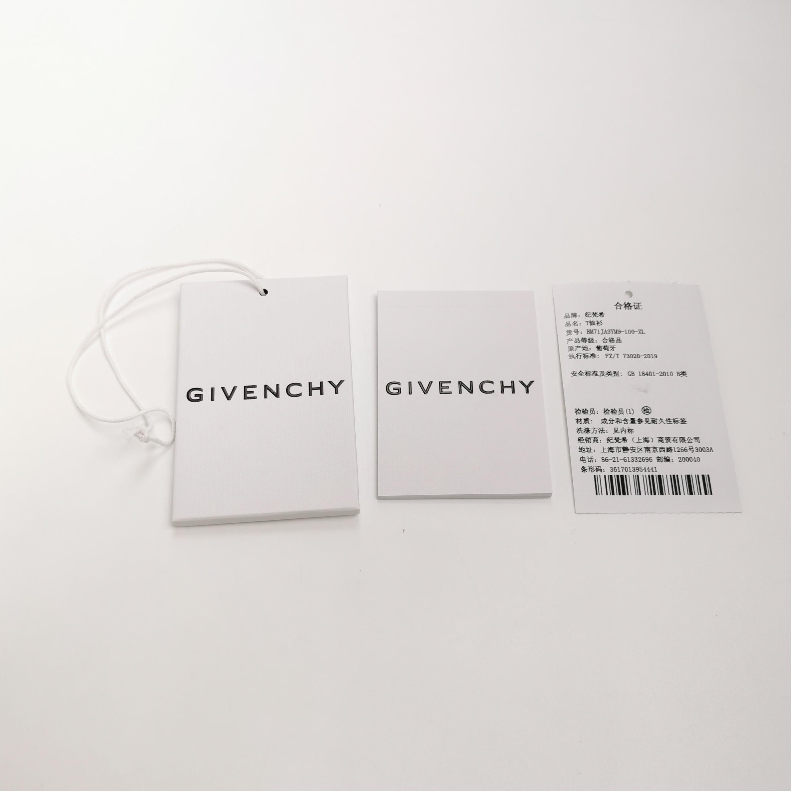 Givenchy Givenchy Crest Logo Graphic T-Shirt XL Size US XL / EU 56 / 4 - 5 Thumbnail