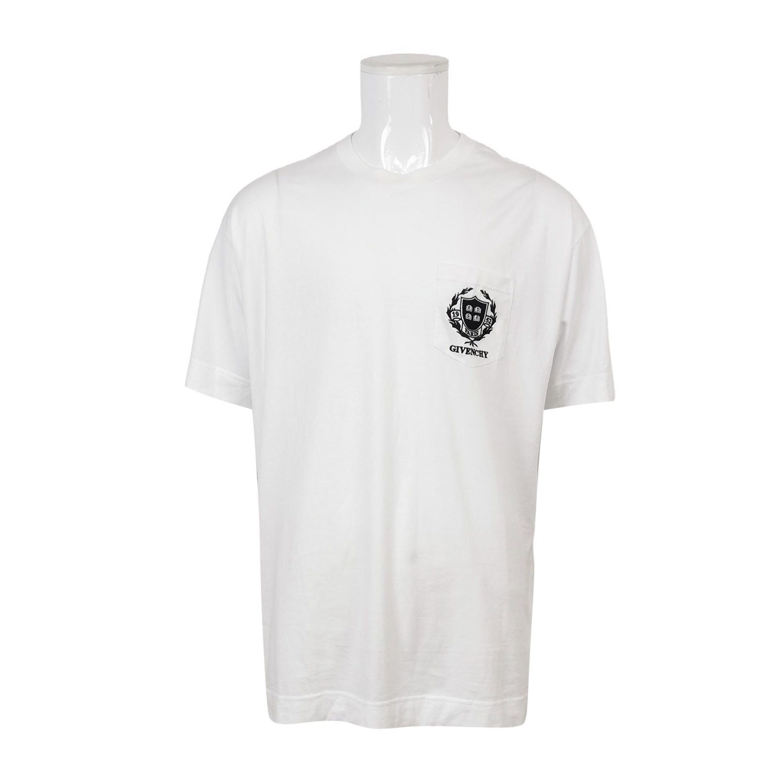 Givenchy Givenchy Crest Logo Pocket T-Shirt Size S Size US S / EU 44-46 / 1 - 2 Thumbnail