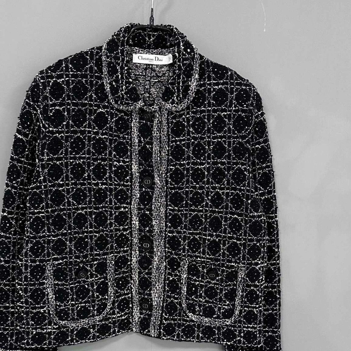 Dior Dior Plaid Black Jacket it_38 Women Size XS / US 0-2 / IT 36-38 - 2 Thumbnail