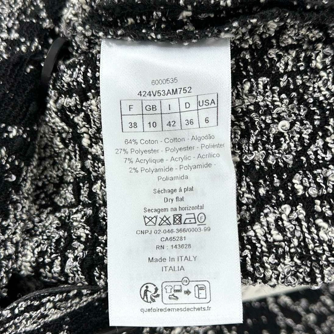 Dior Dior Plaid Black Jacket it_38 Women Size XS / US 0-2 / IT 36-38 - 4 Thumbnail