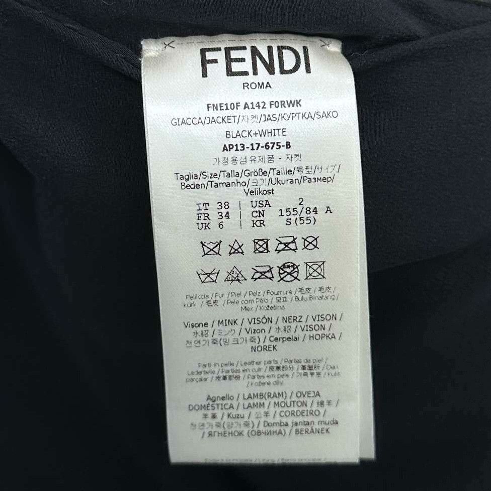 Fendi Fendi White Jacket it_38 Women Size XS / US 0-2 / IT 36-38 - 5 Thumbnail