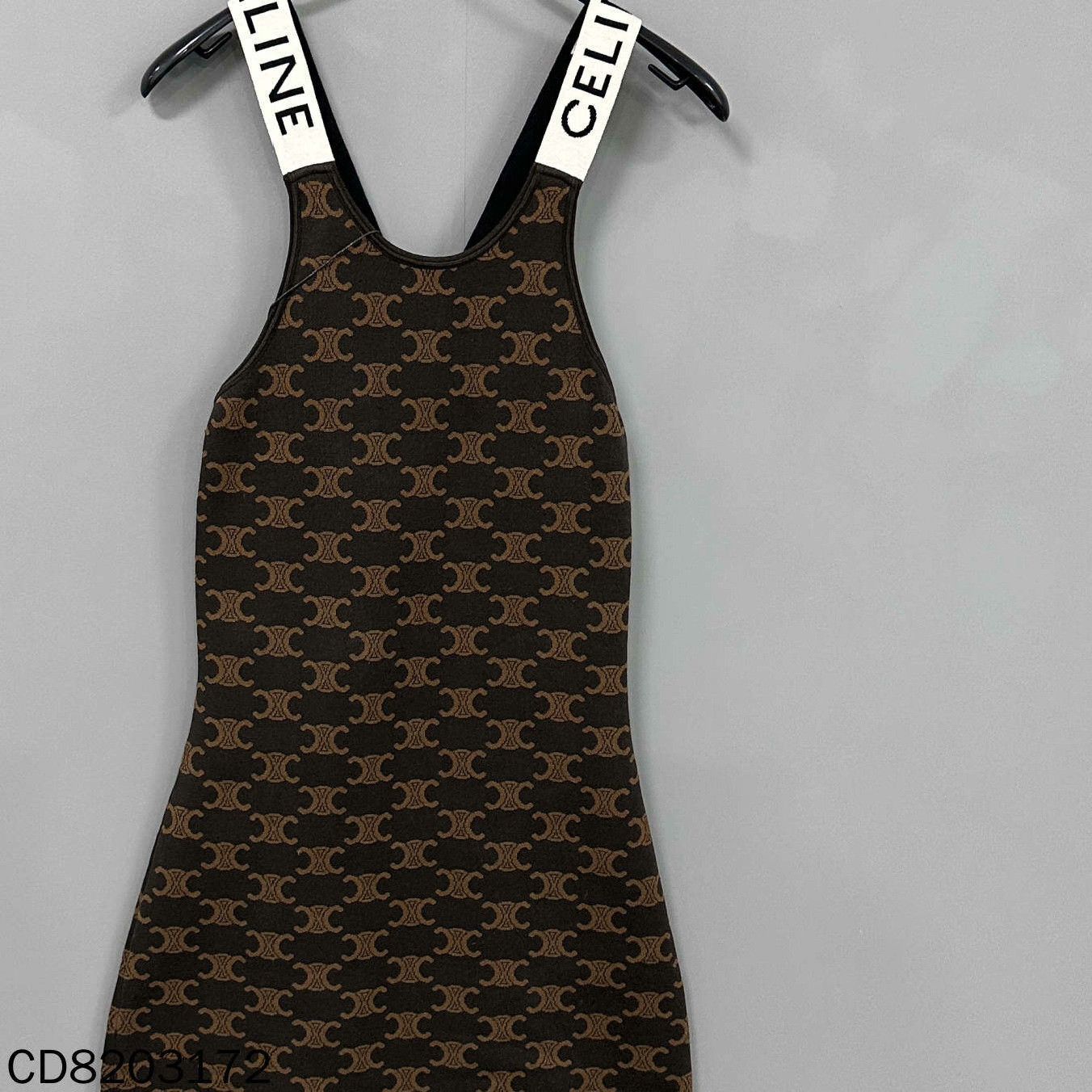 Celine Celine Brown Dress S Women Size S / US 4 / IT 40 - 2 Thumbnail