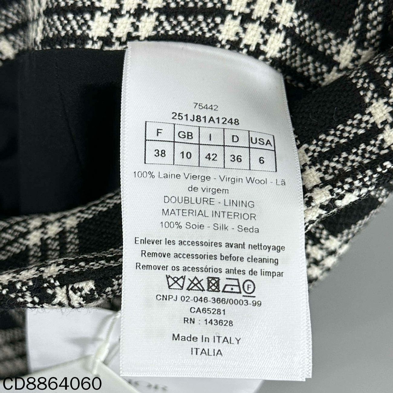 Dior Dior Wool Dress it_38 Women Size XS / US 0-2 / IT 36-38 - 5 Thumbnail
