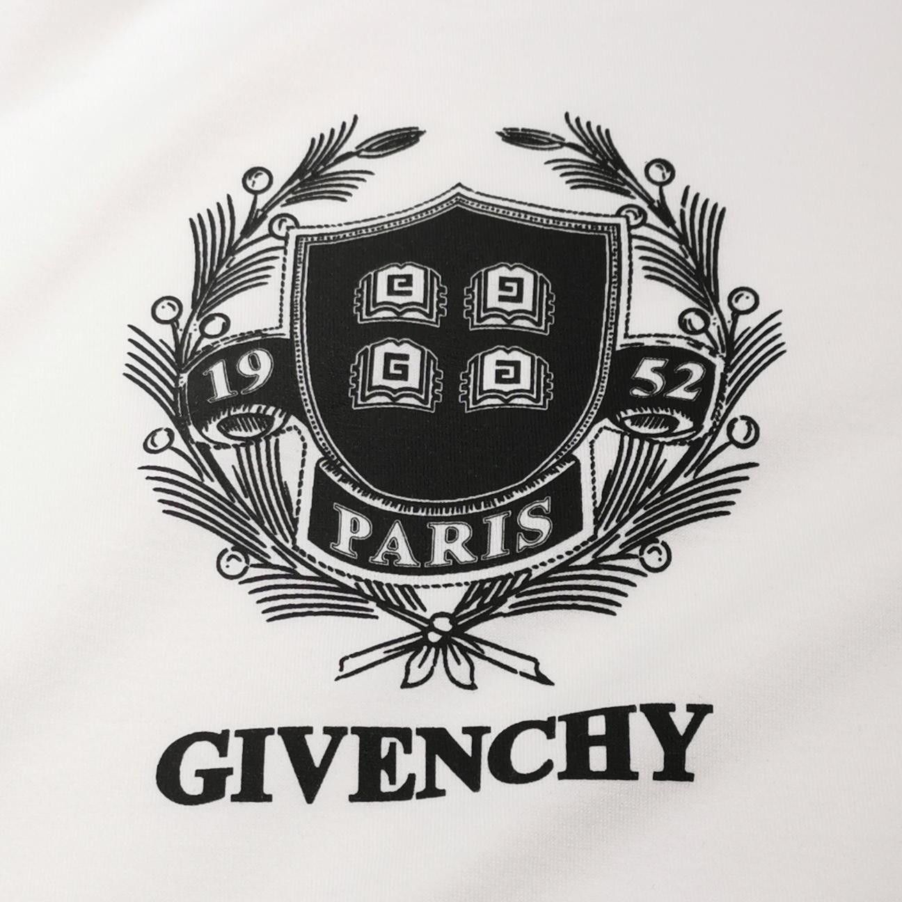 Givenchy Givenchy Crest Logo Cotton T-Shirt XXL Size US XXL / EU 58 / 5 - 4 Thumbnail