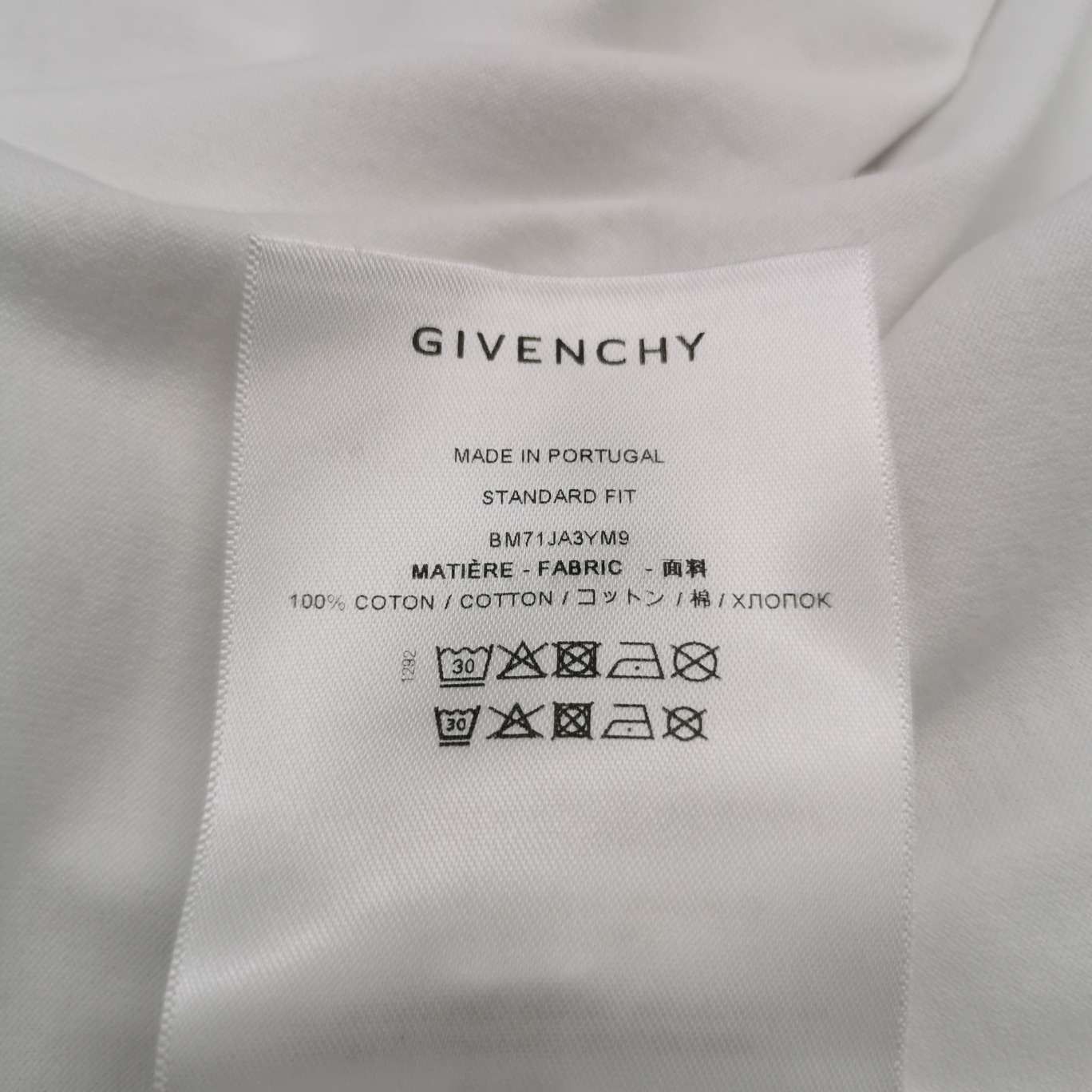 Givenchy Givenchy Crest Logo Cotton T-Shirt XXL Size US XXL / EU 58 / 5 - 9 Thumbnail