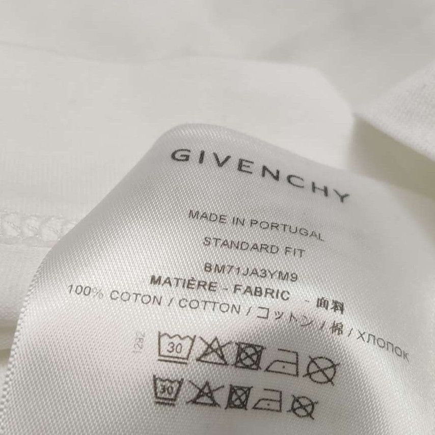 Givenchy Givenchy Crest Logo Cotton T-Shirt L Size US L / EU 52-54 / 3 - 9 Thumbnail