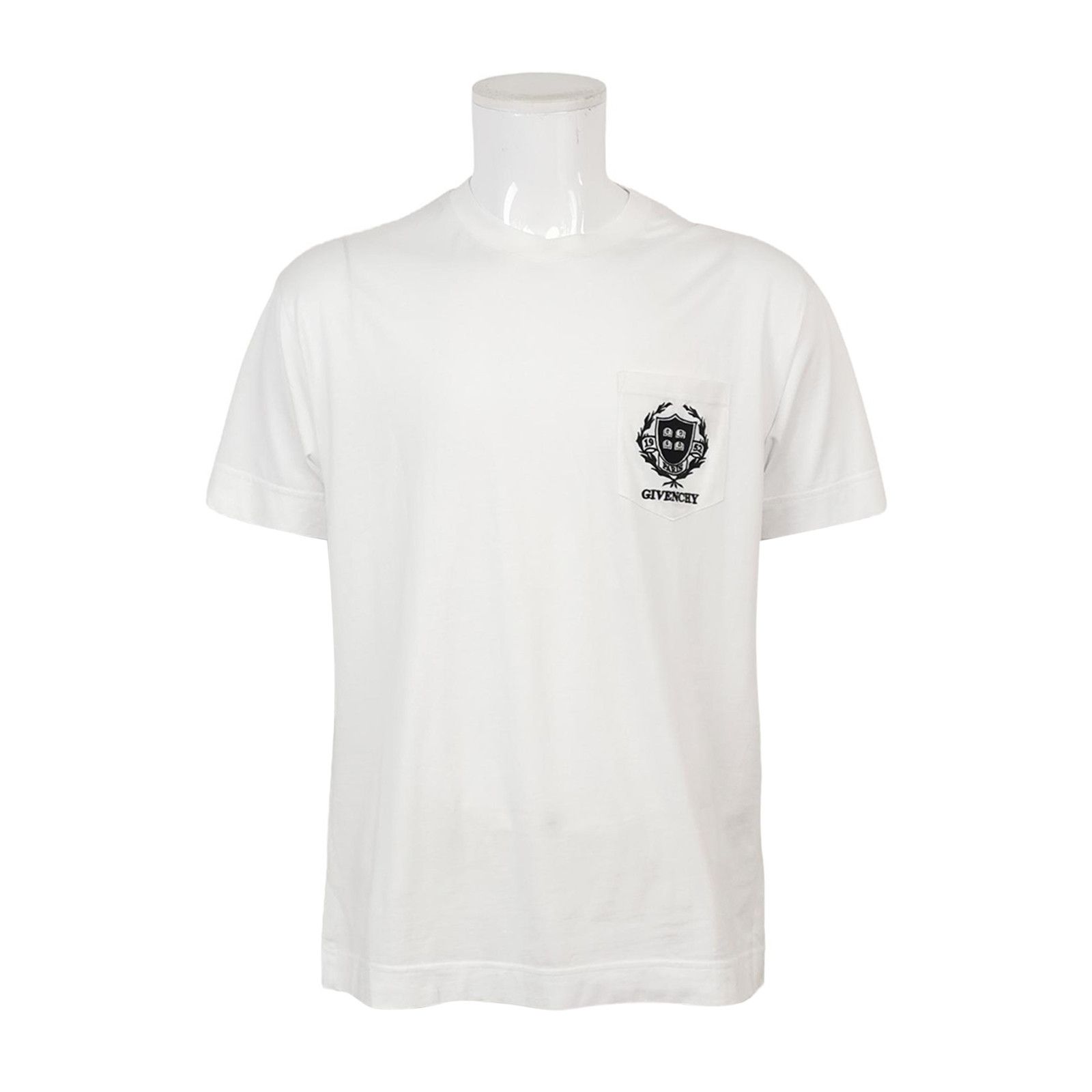 Givenchy Givenchy Crest Logo Pocket T-Shirt XXS Size US XXS / EU 40 - 2 Thumbnail