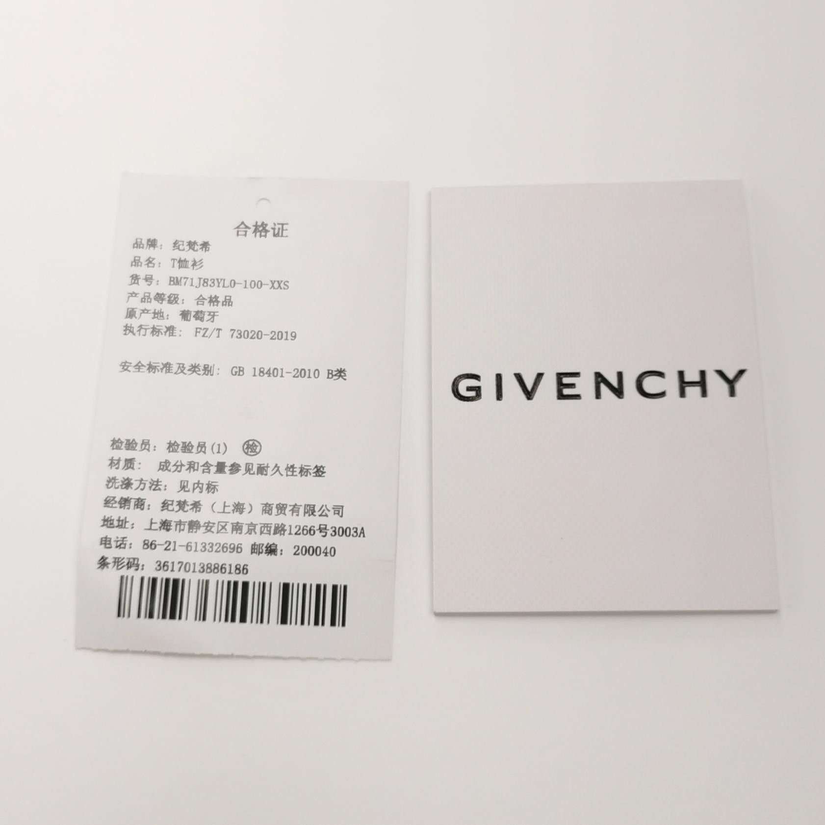 Givenchy Givenchy Crest Logo Pocket T-Shirt XXS Size US XXS / EU 40 - 6 Thumbnail