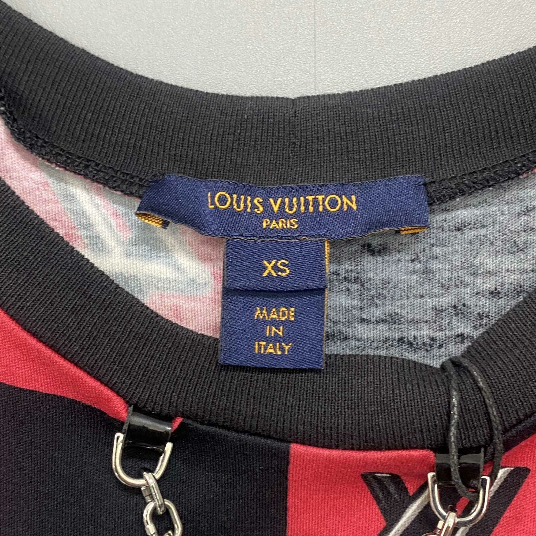 Louis Vuitton Louis Vuitton Plaid Black T-Shirt XS Women Size XS / US 0-2 / IT 36-38 - 4 Thumbnail