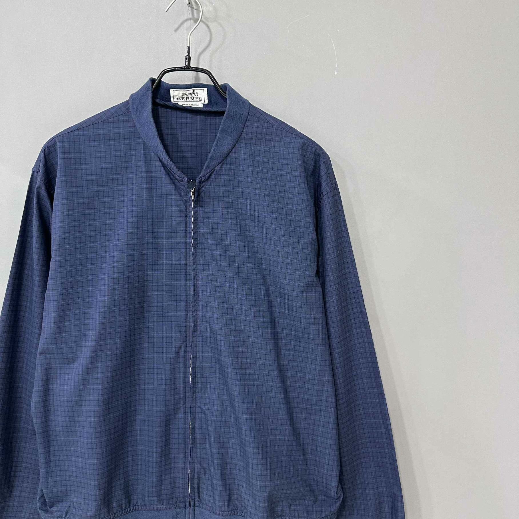 Hermes Hermes Plaid Blue Light Jacket xs Men Size US XS / EU 42 / 0 - 2 Thumbnail