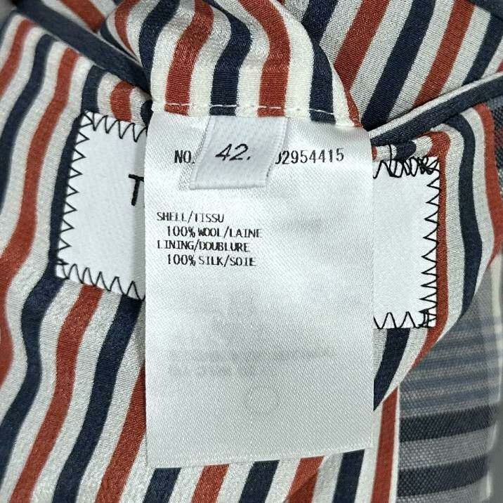 Thom Browne Thom Browne Formal Plaid Brown Jacket it_42 Women Size M / US 6-8 / IT 42-44 - 4 Thumbnail