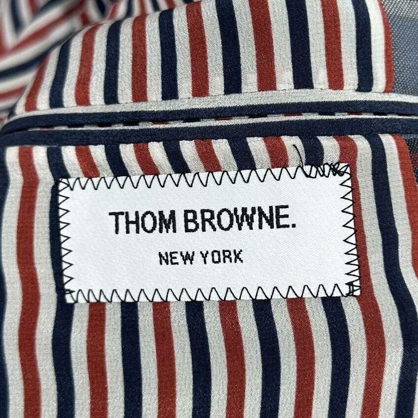 Thom Browne Thom Browne Formal Plaid Brown Jacket it_42 Women Size M / US 6-8 / IT 42-44 - 5 Thumbnail