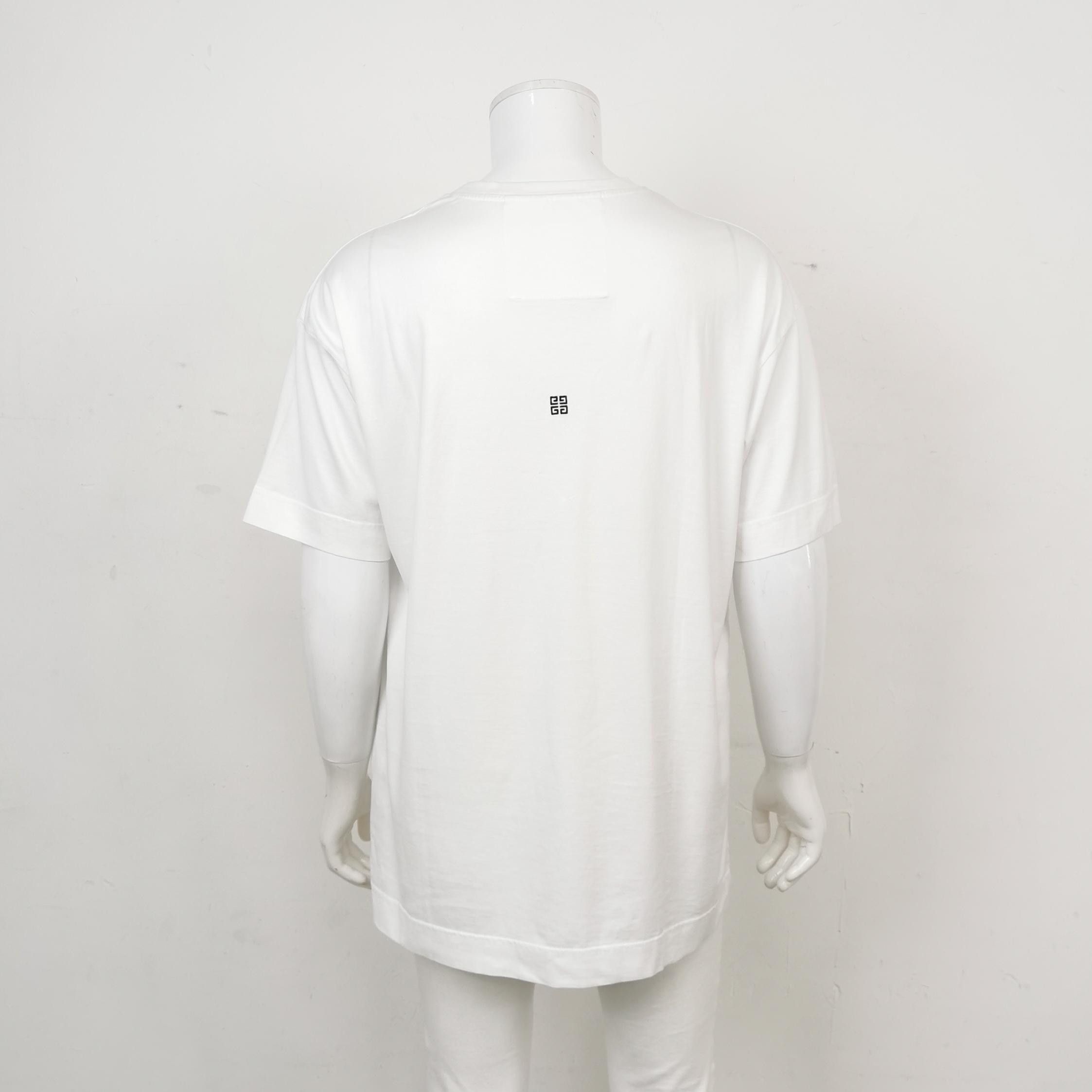 Givenchy Givenchy Crest Logo Graphic T-Shirt L Size US L / EU 52-54 / 3 - 3 Thumbnail
