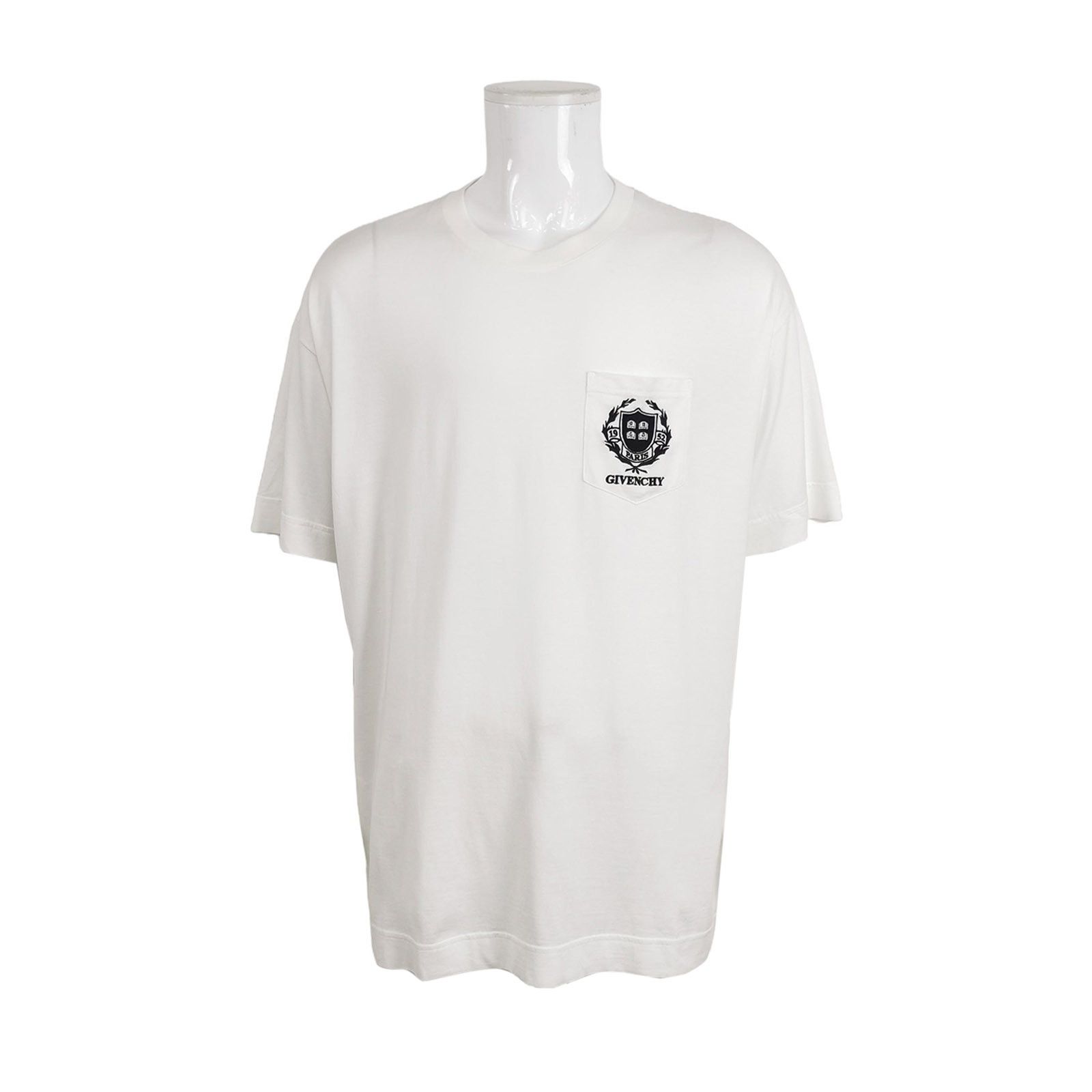 Givenchy Givenchy Crest Logo Pocket T-Shirt Size M Size US M / EU 48-50 / 2 - 2 Thumbnail