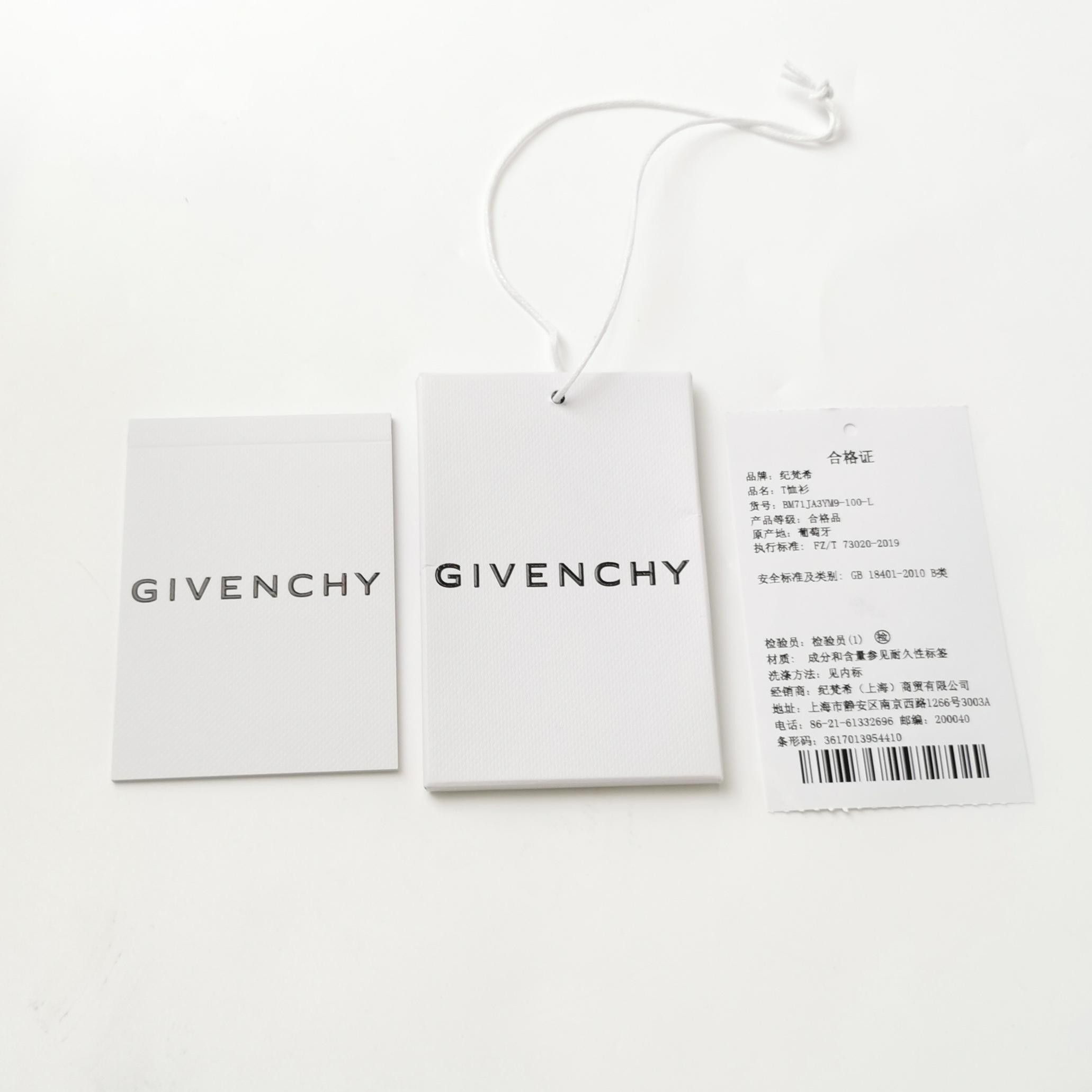 Givenchy Givenchy Crest Logo Short Sleeve T-Shirt Size L Size US L / EU 52-54 / 3 - 5 Thumbnail