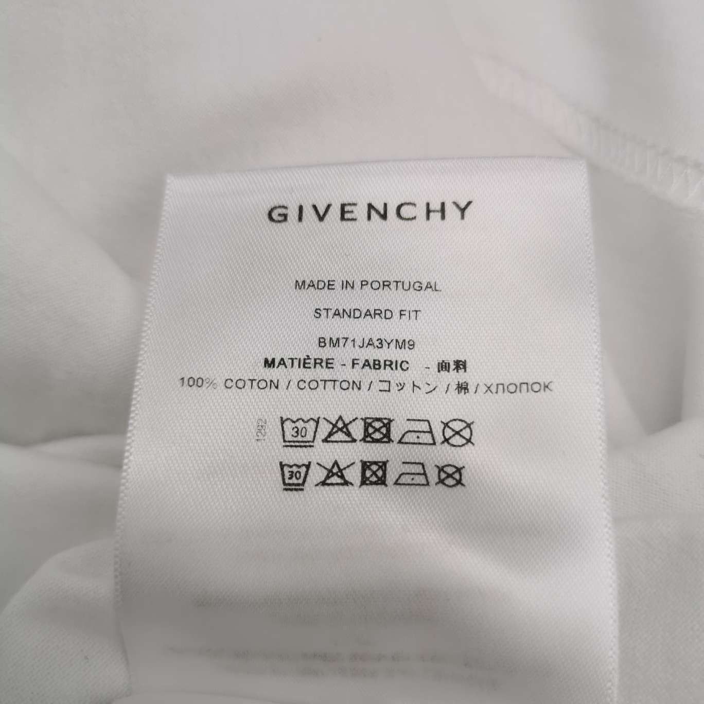 Givenchy Givenchy Crest Logo T-Shirt US XXL Size US XXL / EU 58 / 5 - 9 Thumbnail