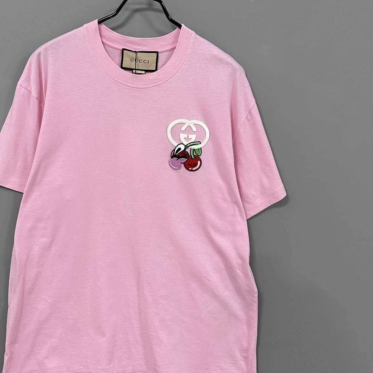 Gucci Gucci Pink T-Shirt m Men Size US M / EU 48-50 / 2 - 2 Thumbnail