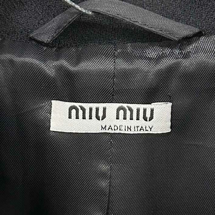 Miu Miu Miu Miu Black Jacket it_44 Women Size M / US 6-8 / IT 42-44 - 4 Thumbnail