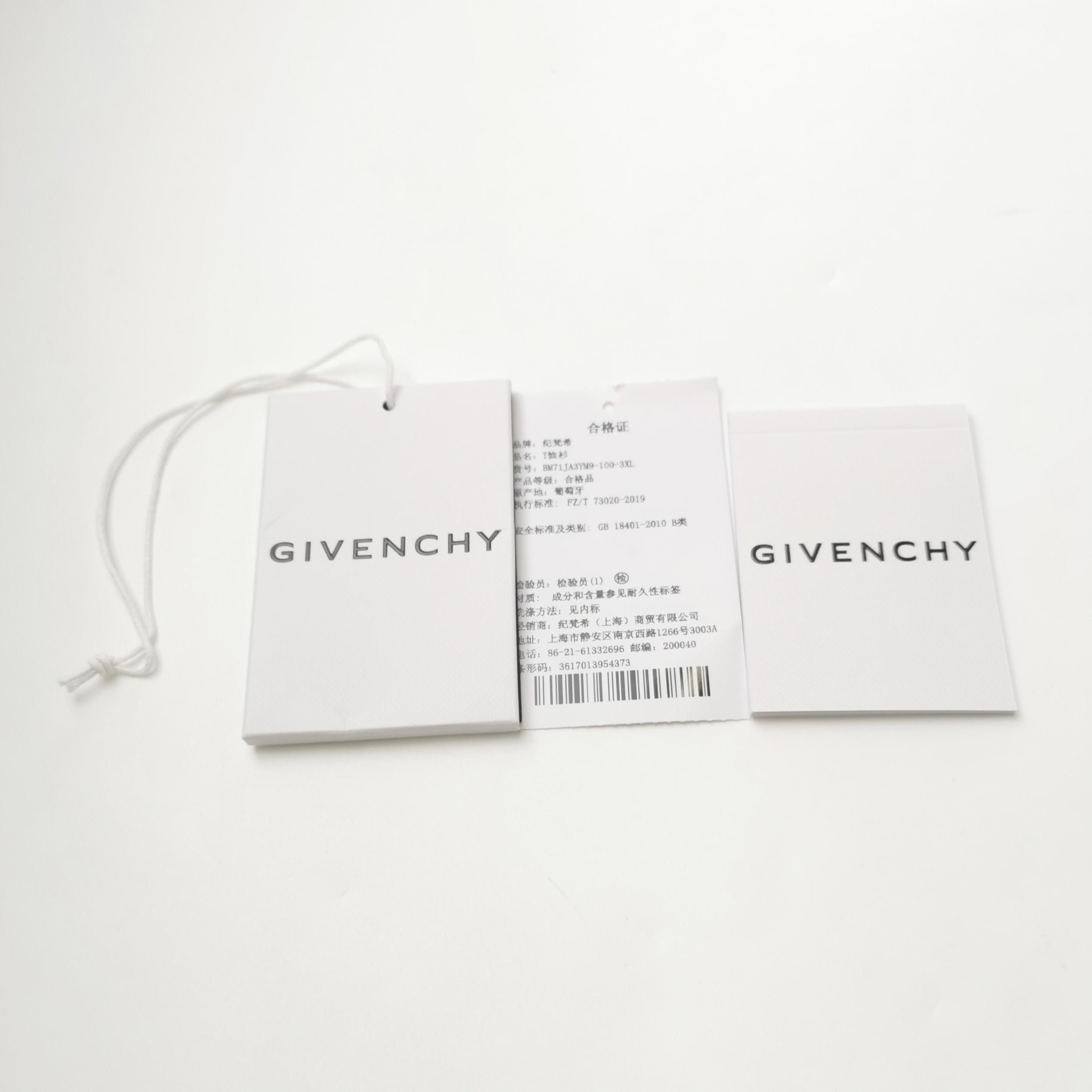 Givenchy Givenchy Crest Logo Graphic T-Shirt US XXL Size US XXL / EU 58 / 5 - 5 Thumbnail