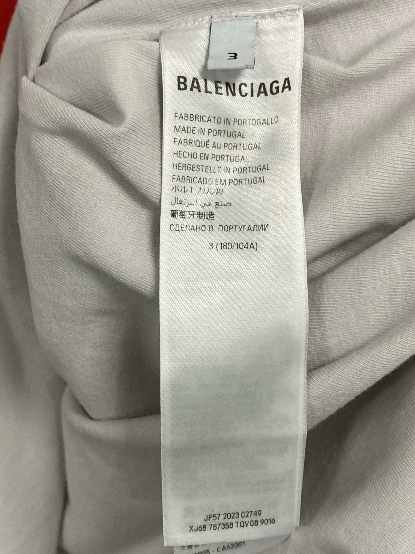 Balenciaga Balenciaga T-Shirt l Men Size US L / EU 52-54 / 3 - 5 Thumbnail