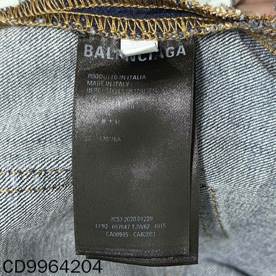 Balenciaga Balenciaga Retro Denim Denim Jeans 27 Men Size US 27 - 4 Thumbnail