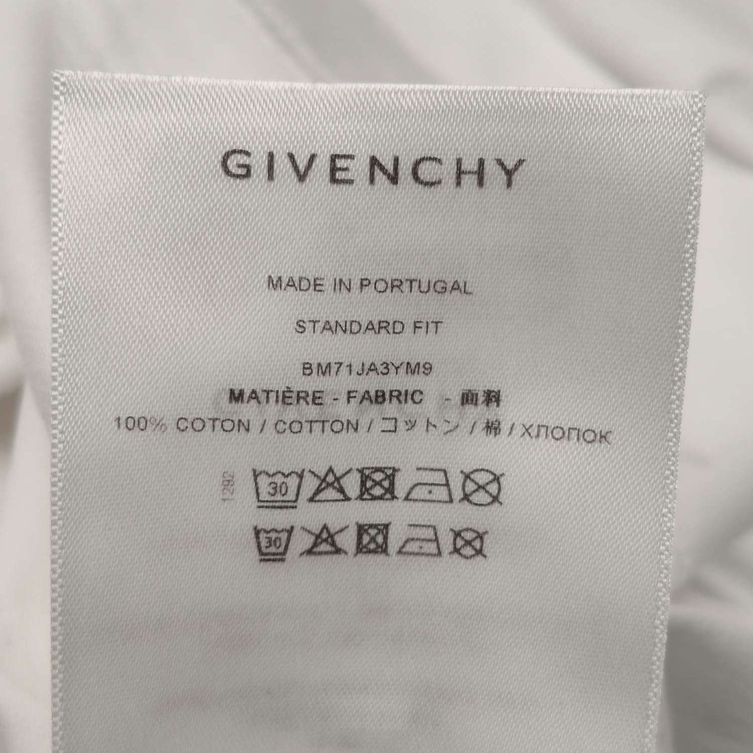 Givenchy Givenchy Crest Graphic T-Shirt US L Size US L / EU 52-54 / 3 - 9 Thumbnail