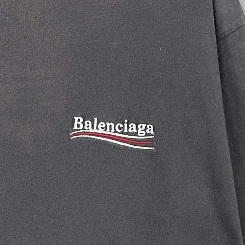 Balenciaga Balenciaga Retro Embroidered T-Shirt s Men Size US S / EU 44-46 / 1 - 4 Thumbnail