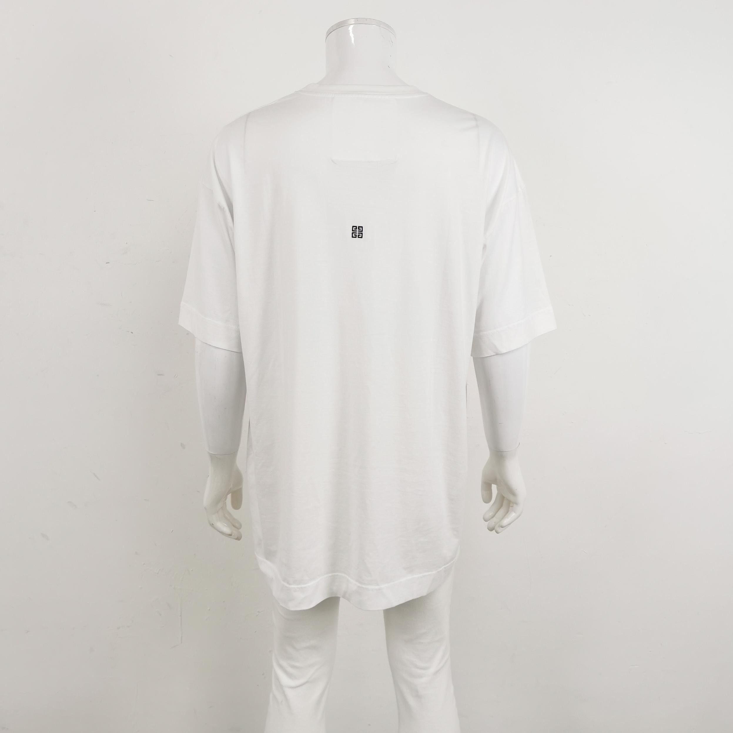 Givenchy Givenchy Crest Logo Cotton T-Shirt XXL Size US XXL / EU 58 / 5 - 3 Thumbnail