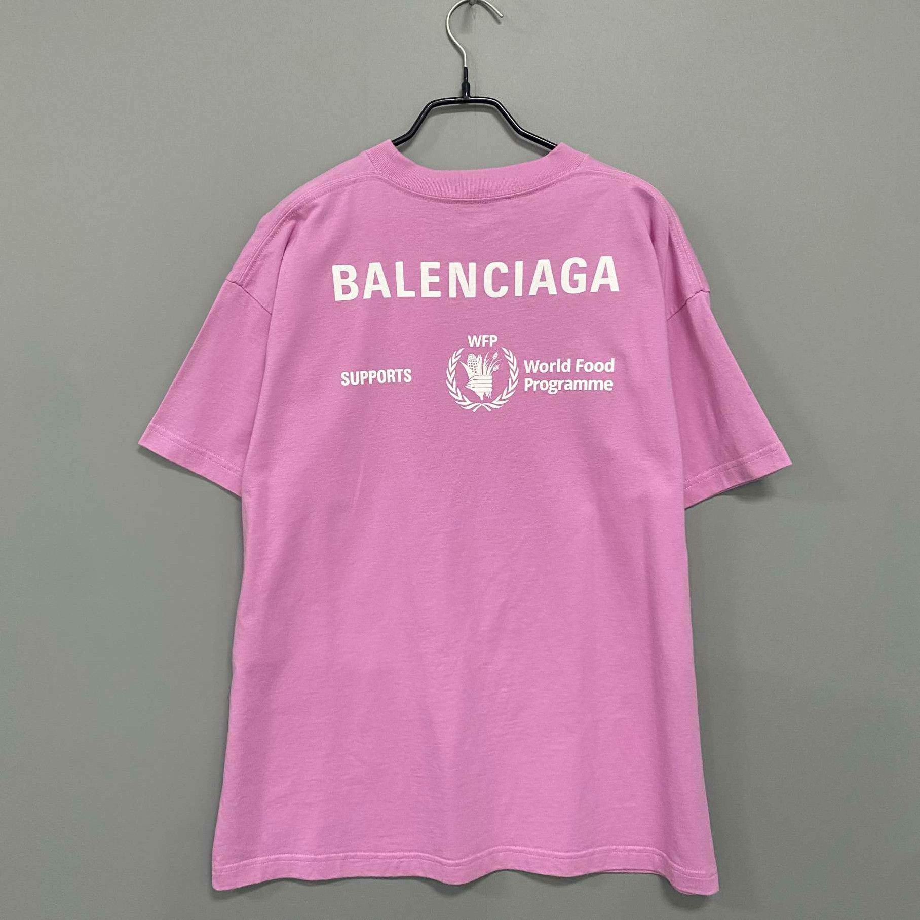 Balenciaga Balenciaga Pink T-Shirt L Women Size L / US 10 / IT 46 - 3 Thumbnail
