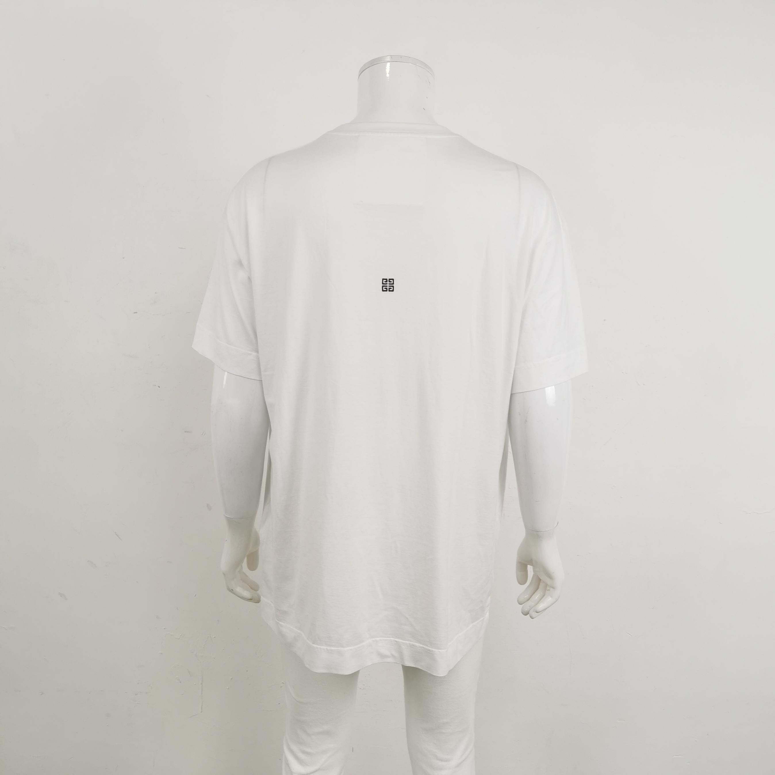 Givenchy Givenchy Crest Logo Cotton T-Shirt US L Size US L / EU 52-54 / 3 - 3 Thumbnail