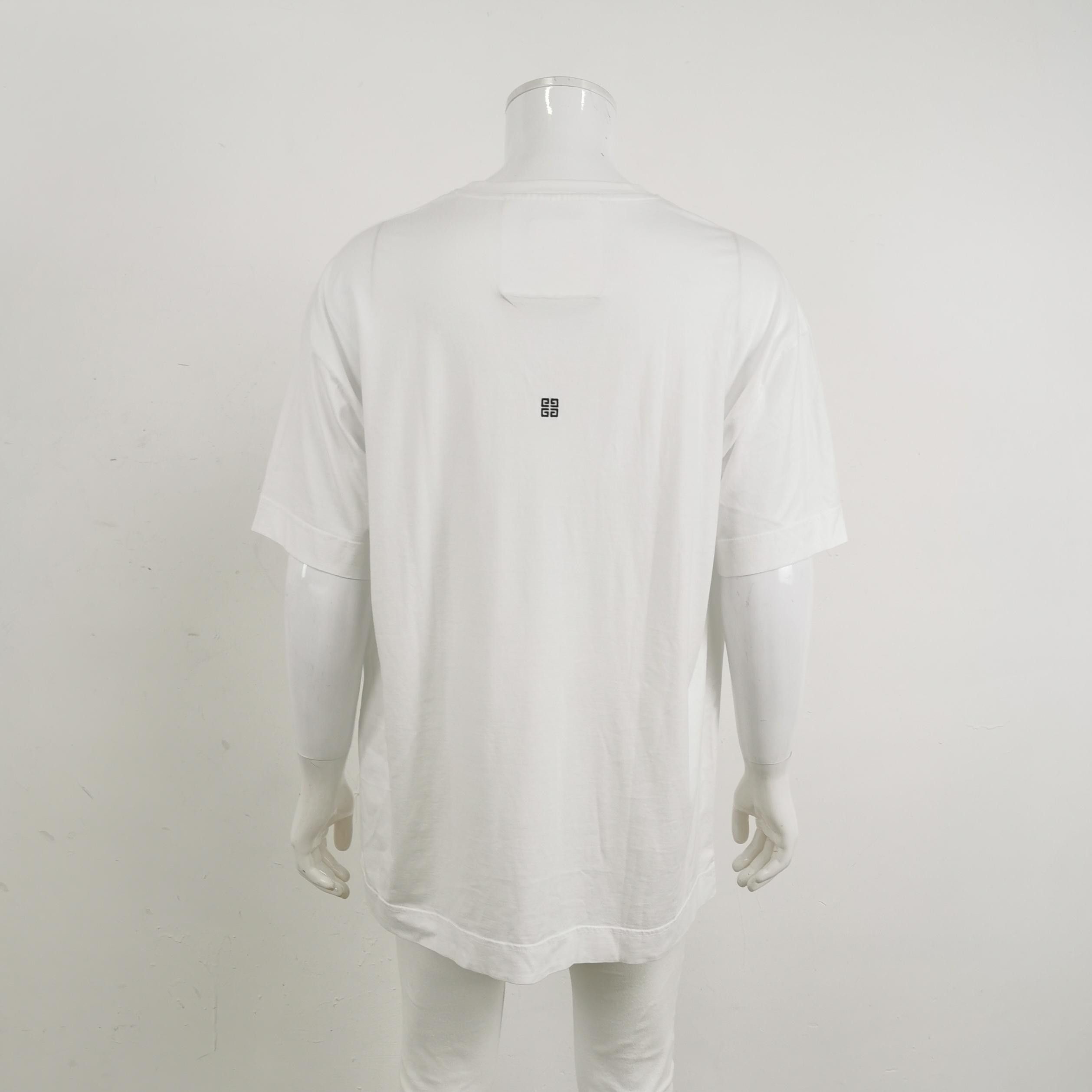 Givenchy Givenchy Crest Logo Short Sleeve T-Shirt XXL Size US XXL / EU 58 / 5 - 3 Thumbnail