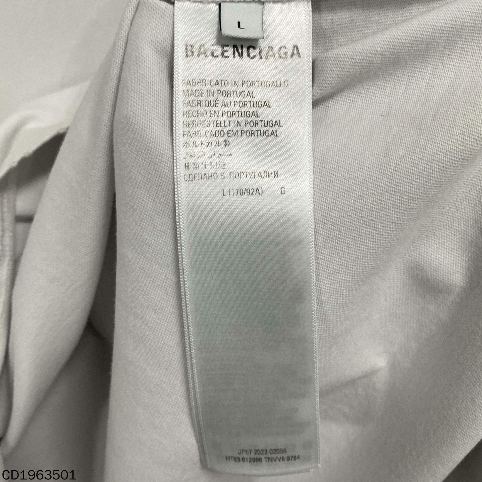 Balenciaga Balenciaga Printed T-Shirt l Men Size US L / EU 52-54 / 3 - 5 Thumbnail