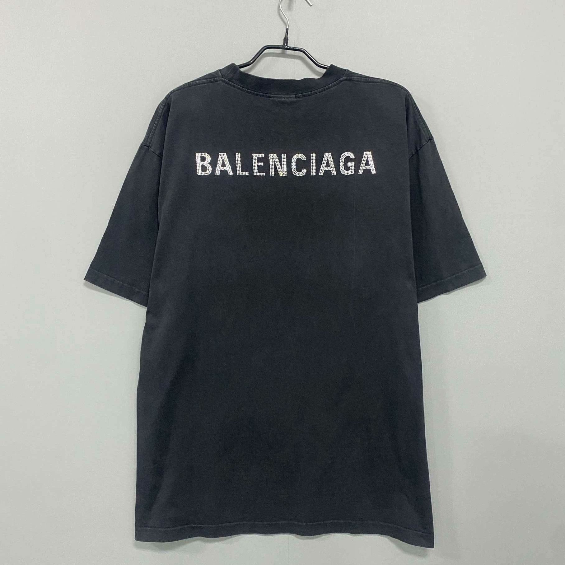 Balenciaga Balenciaga Distressed T-Shirt S Women Size S / US 4 / IT 40 - 4 Thumbnail