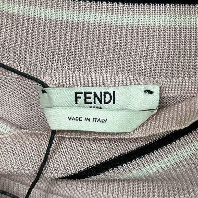Fendi Fendi Knit Pink Sweater XL Women Size XL / US 12-14 / IT 48-50 - 4 Thumbnail